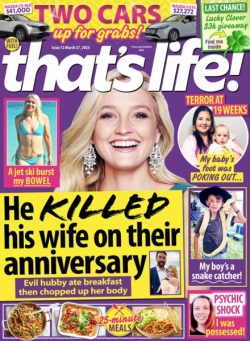 that’s life! Australia – 20 March 2025