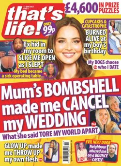 that’s life! UK – 10 April 2025