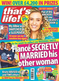 that’s life! UK – 17 April 2025
