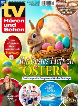 TV HOren und Sehen – 11 April 2025