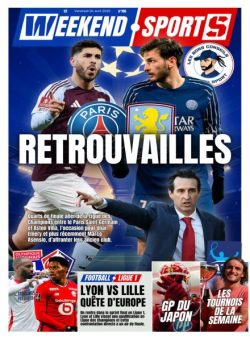 Week-end Sports – 4 Avril 2025
