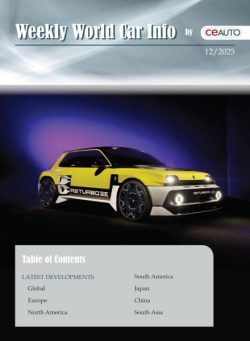 Weekly World Car Info – 22 March 2025