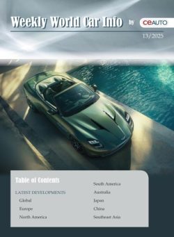 Weekly World Car Info – 29 March 2025