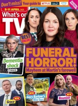 What’s on TV – 5 April 2025