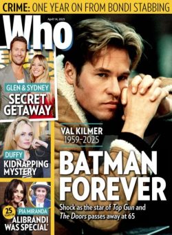 Who – 7 April 2025