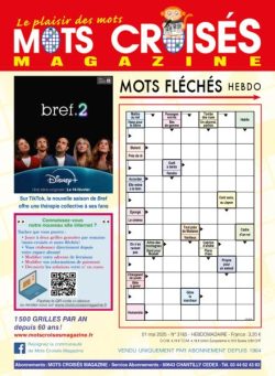 Mots Croises Magazine – 1 Mai 2025