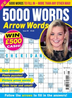 5000 Words Arrow words – June 2025