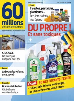 60 Millions de Consommateurs – Juin 2025