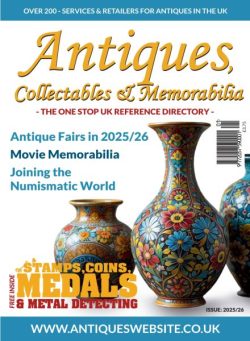 Antiques Collectables & Memorabilia – 2025-2026