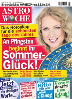 Astrowoche – 27 Mai 2025
