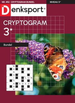 Denksport Cryptogrammen 3 bundel – 22 Mei 2025