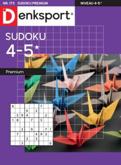 Denksport Sudoku 4-5 premium – 5 Juni 2025