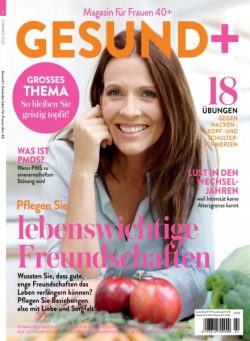 Gesund+ – Sommer 2025