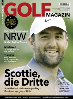 Golf Magazin – Juli 2025