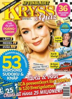 Kryss & Quiz – 26 Maj 2025