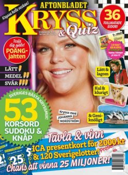 Kryss & Quiz – 9 Juni 2025