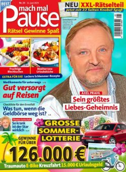 Mach mal Pause – 10 Juni 2025
