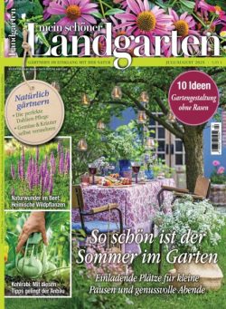 Mein schoner Landgarten – Juli-August 2025