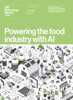 MIT Technology Review Insights – Powering the food industry with AI 2025