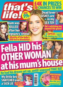 that’s life! UK – 29 May 2025