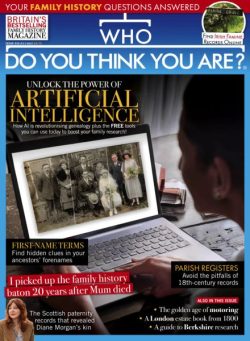 Who Do You Think You Are – July 2025