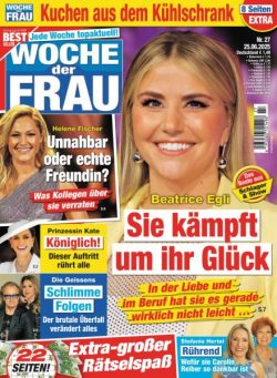 Woche der Frau – 25 Juni 2025