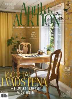Antik & Auktion – Augusti 2025