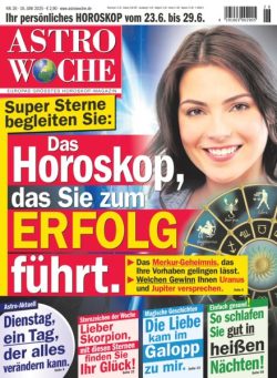 Astrowoche – 18 Juni 2025