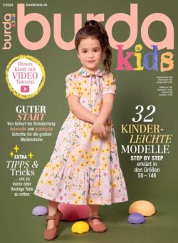 Burda Kids Germany – Ausgabe 1 2024
