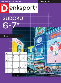 Denksport Sudoku 6-7 ultra – 10 Juli 2025