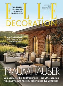 Elle Decoration Germany – Juli-August 2025