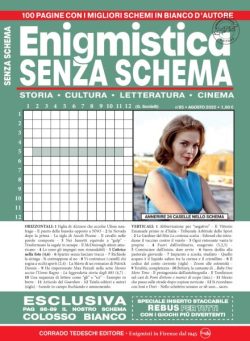 Enigmistica Senza Schema – Agosto 2025