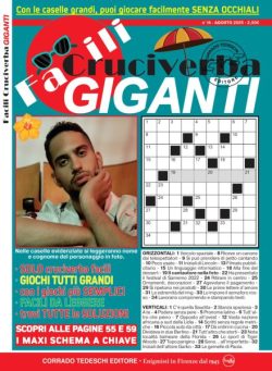 Facili Cruciverba – Agosto 2025