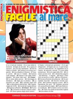 Facili Cruciverba – Luglio-Settembre 2025