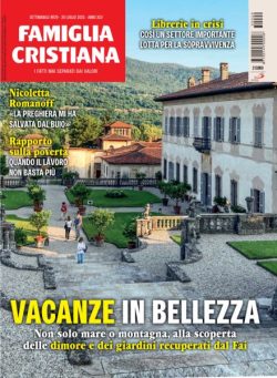 Famiglia Cristiana – 20 Luglio 2025