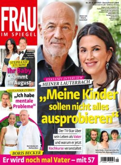 Frau im Spiegel – 9 Juli 2025