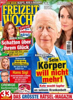 Freizeitwoche – 9 Juli 2025