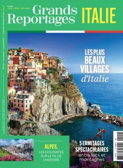 Grands Reportages – aout-Septembre-Octobre 2025