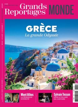 Grands Reportages – Juillet-Aout-Septembre 2025