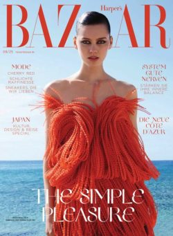 Harper’s Bazaar Germany – August 2025