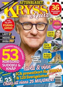 Kryss & Quiz – 7 Juli 2025