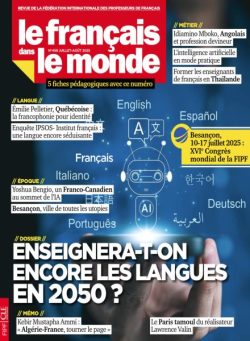 Le francais dans le monde – Juillet-Aout 2025