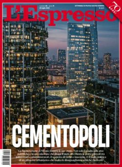 L’Espresso – 25 Luglio 2025