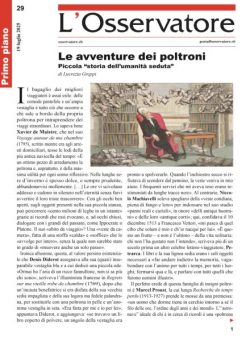 L’Osservatore – 19 Luglio 2025