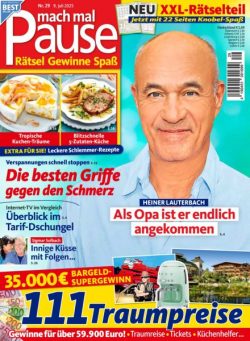 Mach mal Pause – 8 Juli 2025