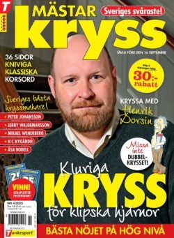 Mastarkryss – Juli 2025