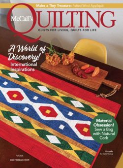McCall’s Quilting – Fall 2025