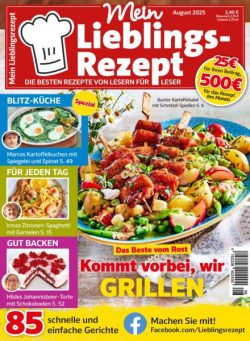 Mein Lieblingsrezept – August 2025