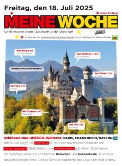Meine Woche – 17 Juli 2025
