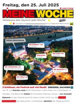 Meine Woche – 24 Juli 2025
